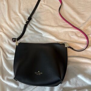 Kate Spade Black and Pink Crossbody Bag